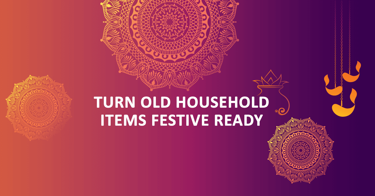 Turn Old Household Items Festive Ready