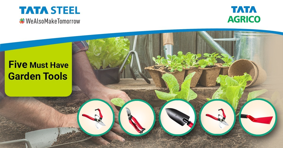 5 Must-Have Gardening Tools | Tata Agrico