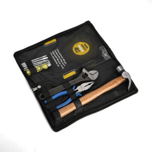 TATA AGRICO Diy Hand Tool Kit Including Hammer, Adjustable Wrench, Screw Driver and a Combination Plier Socket Set (Pack of 5) – DIY002