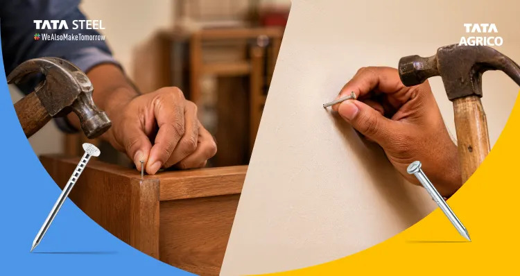 Selecting the Right Nails for Furniture, Roofing and Woodwork Applications